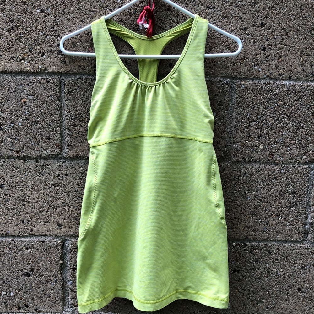 Lululemon Green Tank Top